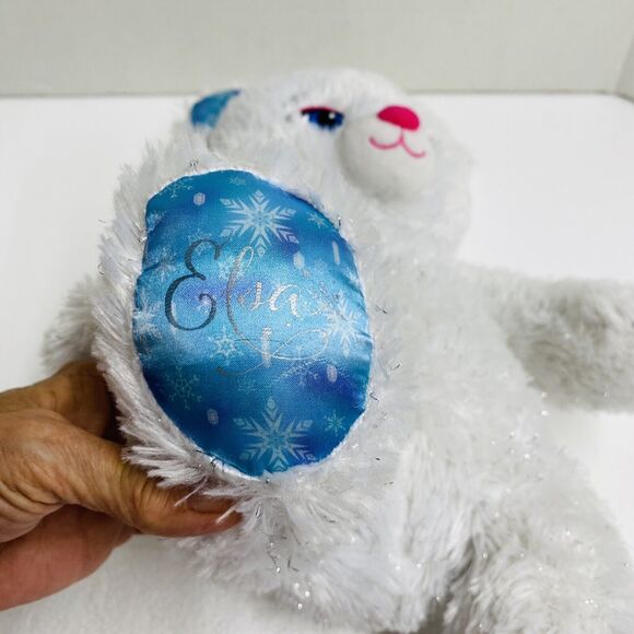Disney Frozen Elsa Build-A-Bear Workshop BAB Plush Bear Stuffed Animal 16" Doll - Picture 6 of 9